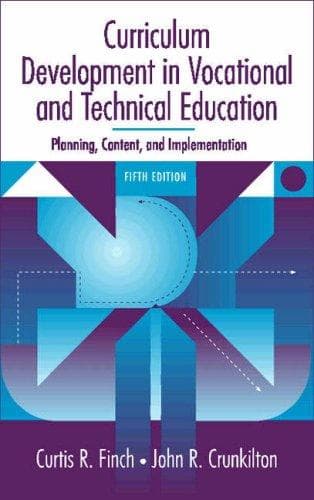 Portada de Curriculum development in vocational and technical education