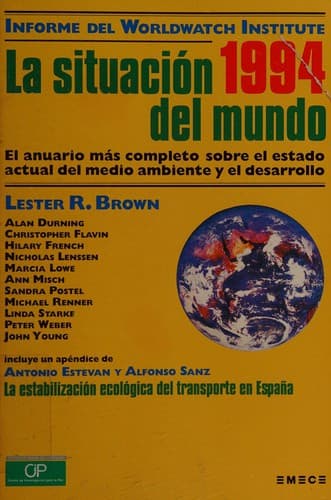 Portada de La situación del mundo, 1994