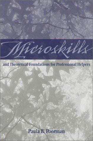 Portada de Microskills and Theoretical Foundations for Professional Helpers