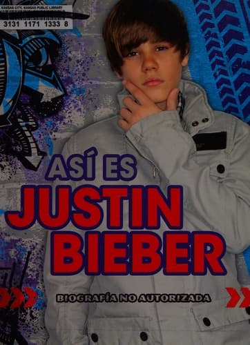 Portada de Así es Justin Bieber