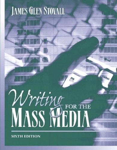 Portada de Writing for the mass media