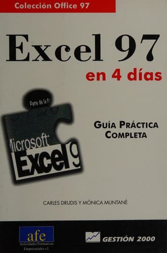 Portada de Excel 97 En 4 Dias