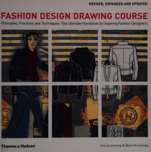 Portada de Fashion design drawing course