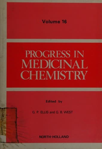 Portada de Progress in medicinal chemistry