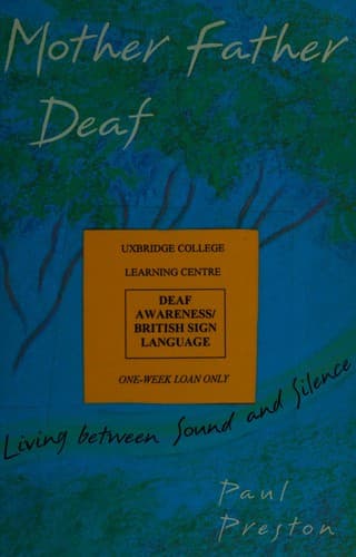 Portada de Mother father deaf