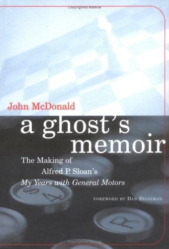 Portada de A Ghost's Memoir