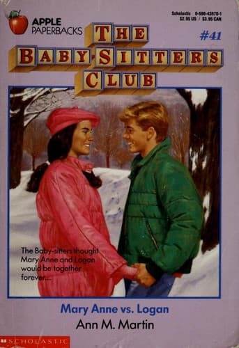 Portada de Mary Anne vs. Logan (The Baby-Sitters Club #41)
