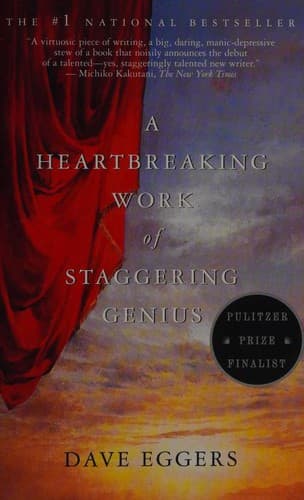 Portada de A Heartbreaking work of Staggering Genius