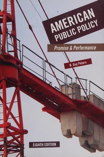 Portada de American public policy