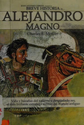 Portada de Breve historia de Alejandro Magno.