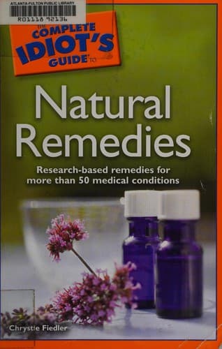 Portada de The Complete Idiot's Guide To Natural Remedies.