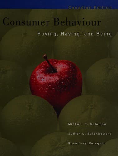 Portada de Consumer behaviour