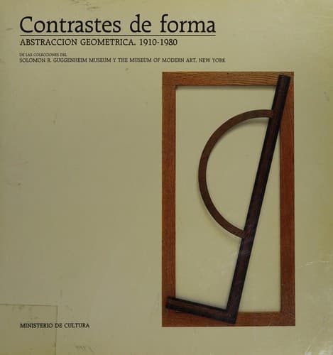 Portada de Contrastes de forma