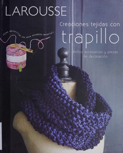 Portada de Creaciones tejidas con trapillo