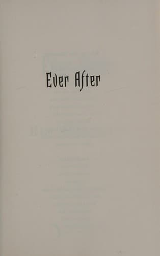Portada de Ever after