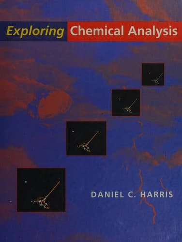 Portada de Exploring chemical analysis