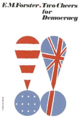 Portada de TWO CHEERS FOR DEMOCRACY (Harvest Book)