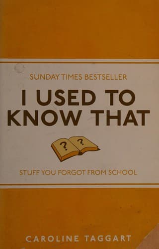 Portada de I Used to Know That