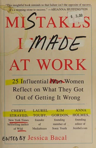 Portada de Mistakes I made at work
