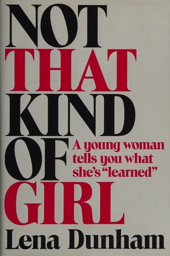 Portada de Not that kind of girl