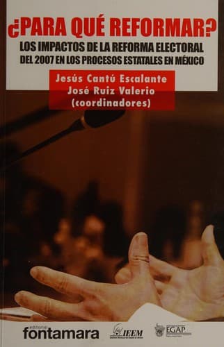 Portada de ¿Para qué reformar?