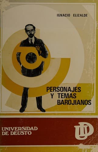 Portada de Personajes y temas barojianos