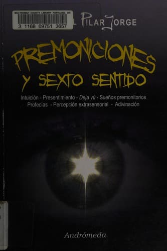 Portada de Premoniciones y sexto sentido