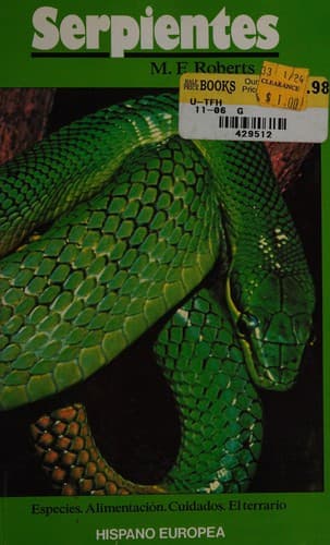 Portada de Serpientes