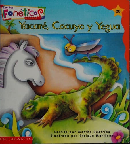 Portada de Yacaré, cocuyo y yegua