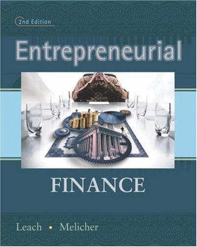 Portada de Entrepreneurial finance