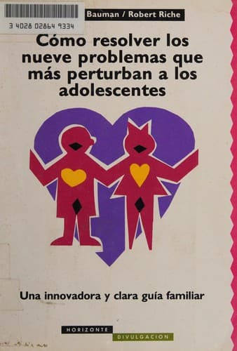 Portada de Como Resolver Los Nueve Problemas Adolescentes