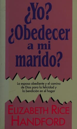 Portada de Yo? Obedecer a mi marido?