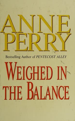 Portada de Weighed in the balance