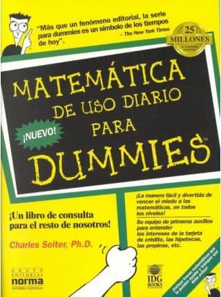 Portada de Matemáticas de uso diario para dummies