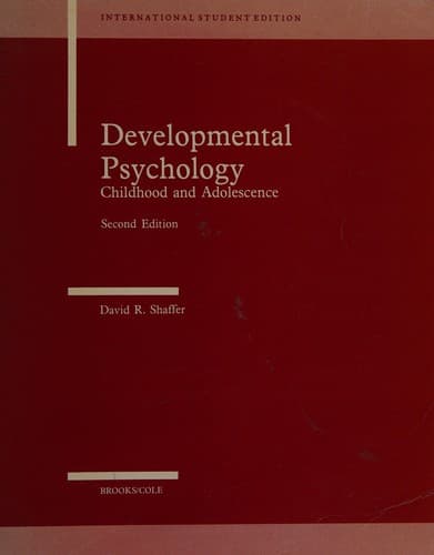 Portada de Developmental psychology