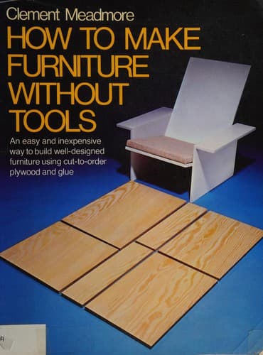 Portada de How to make furniture without tools