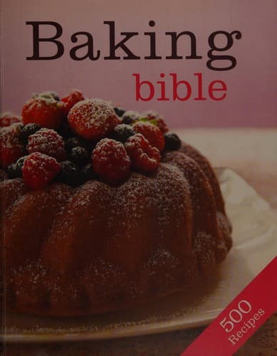 Portada de Baking bible