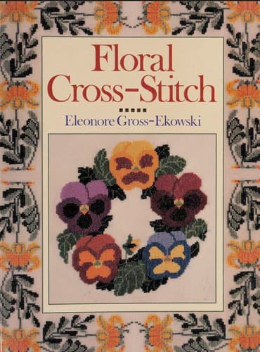 Portada de Floral cross-stitch