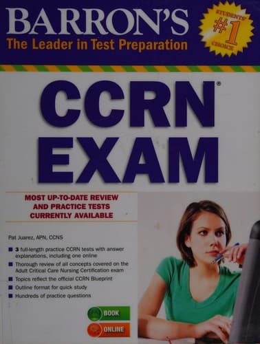 Portada de Barron's CCRN Exam
