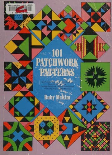 Portada de One hundred and one patchwork patterns