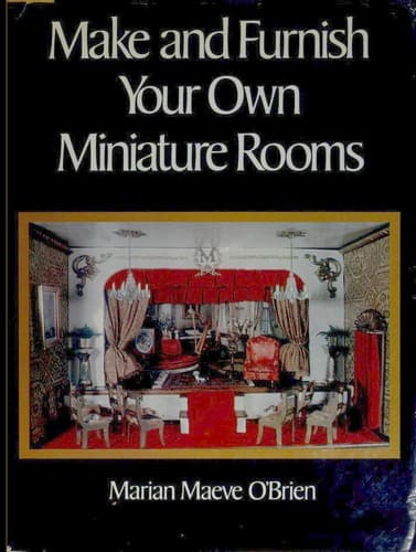 Portada de Make & Furnish Your Own Miniature Rooms