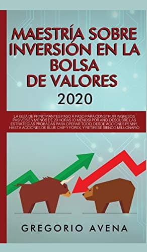Portada de Maestría sobre inversión en la bolsa de valores 2020