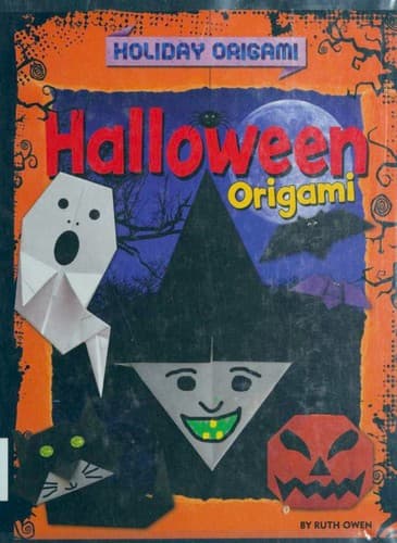 Portada de Halloween Origami