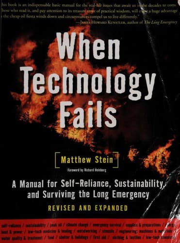 Portada de When technology fails