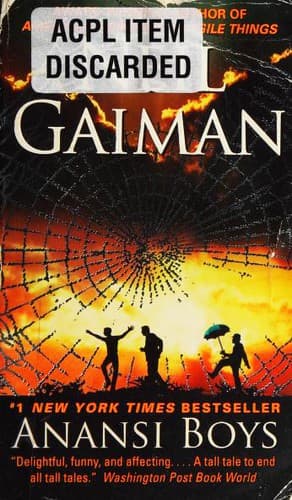 Portada de Anansi Boys