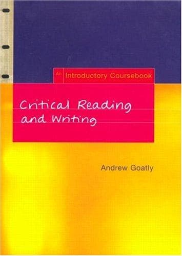 Portada de Critical reading and writing