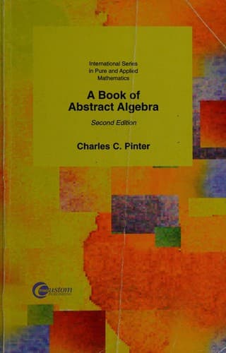Portada de A Book of Abstract Algebra