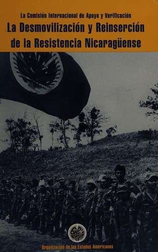 Portada de La desmovilización y reinserción de la Resistencia Nicaragüense