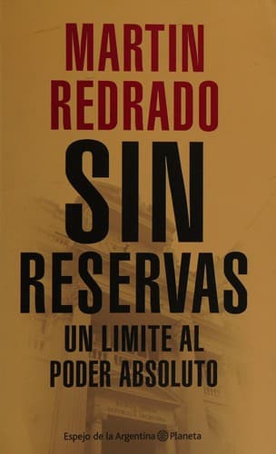 Portada de Sin reservas