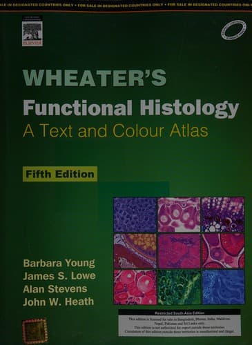 Portada de Wheater's functional histology